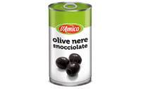 Fekete magozott olívabogyó fémdobozban 350g